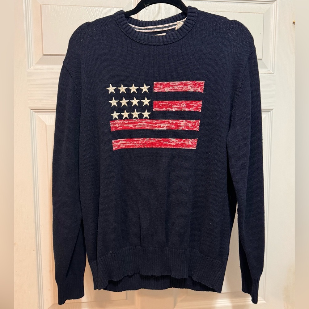 American Flag Sweatshirt Size M